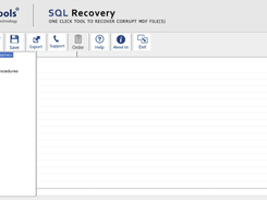 CubexSoft SQL Database Recovery Screenshot 1