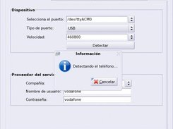 Gnome-GPRS detecta automticamente el telfono mvil