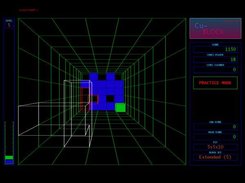 Practice mode ("Out of control" game)