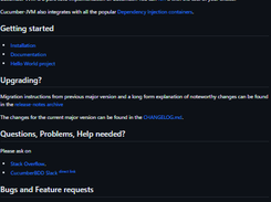 Cucumber JVM Screenshot 1