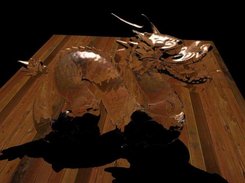 a refractive stanford_dragon
