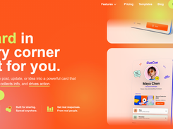 CueCue turns any post, update, or idea into a powerful card that attracts attention, collects info, and drives action.