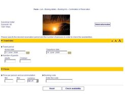 Hotel Sunshine using CultBooking as Online Reservation Tool
