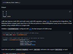 cuML Screenshot 1