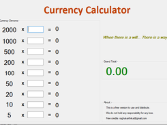 Currency Calculator simple and free to use