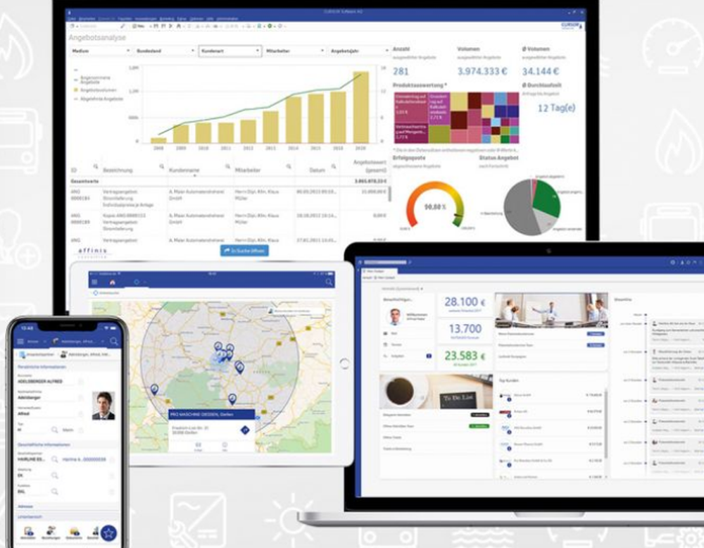 CURSOR-CRM Screenshot 1