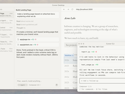 Cursor Screenshot 1