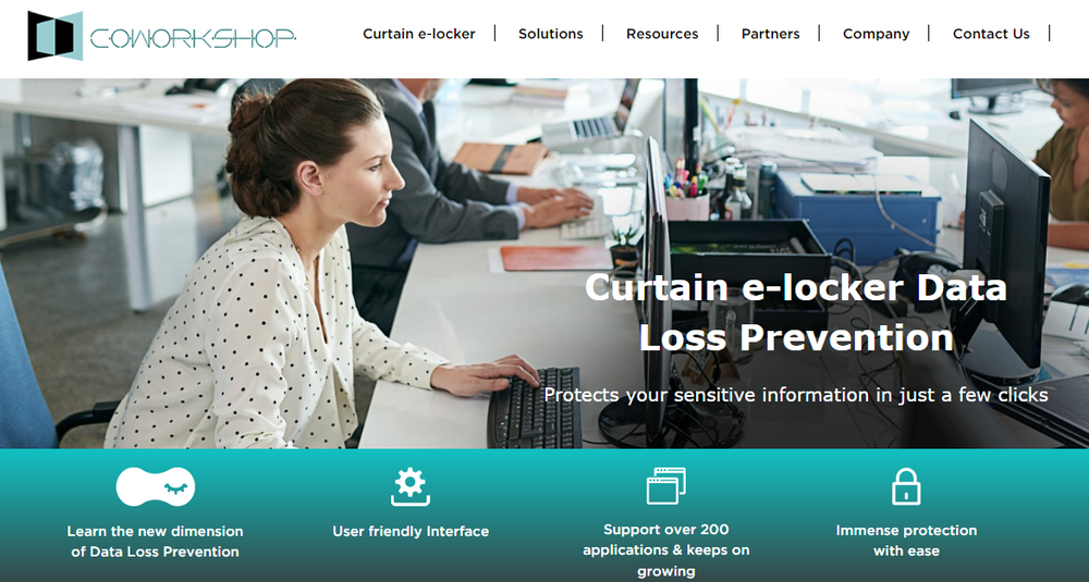 Curtain e-locker Screenshot 1