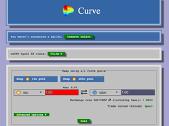 Curve Finance Screenshot 1