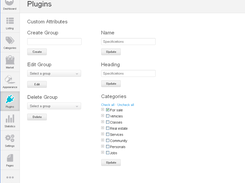 Groups Editor