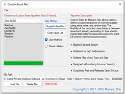 Custom Erase Algorithm by Mariano Ortu Screenshot 1
