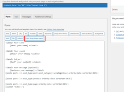 Custom Post Type List Field For Contact  Screenshot 1