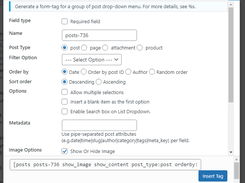Custom Post Type List Field For Contact  Screenshot 2