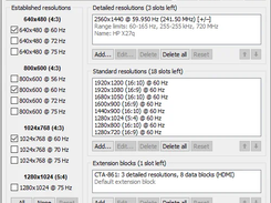  Custom Resolution Utility Screenshot 1