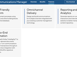 Tungsten Communications Manager Screenshot 2