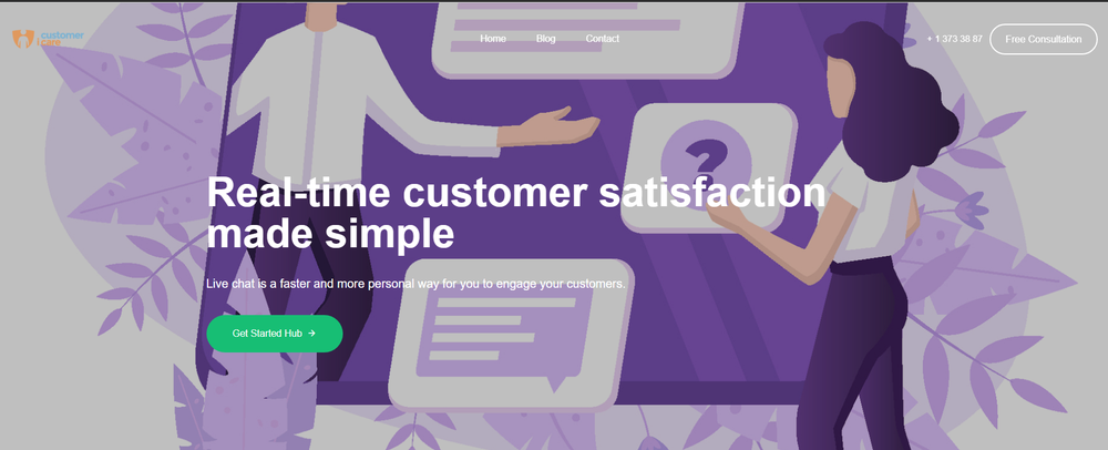CustomerICare Screenshot 1