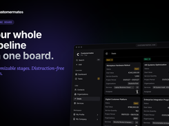 Pipeline board: your whole pipeline on one screen