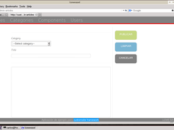 Customsite framework Example Screenshot 2