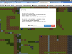 Normal user options Screen