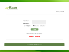 Login to the system