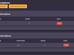Subscription Management