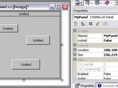 Panel and properties