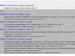 Output for cvs-rtag version 0-6-0
