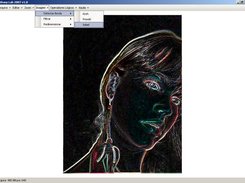 Image with Sobel Edge Detector Applied