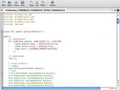 A development version running on Mac OS X (Tiger)
