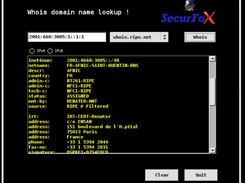 cwhoisWx python client based on wxpython