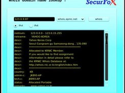 cwhoisQt python client based on PyQt