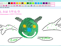 Screenshot of Flamingo in action