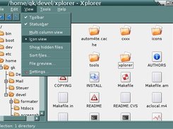 Xplorer 0.7.0 - Icon view