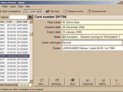 Cybera Server - Cards view