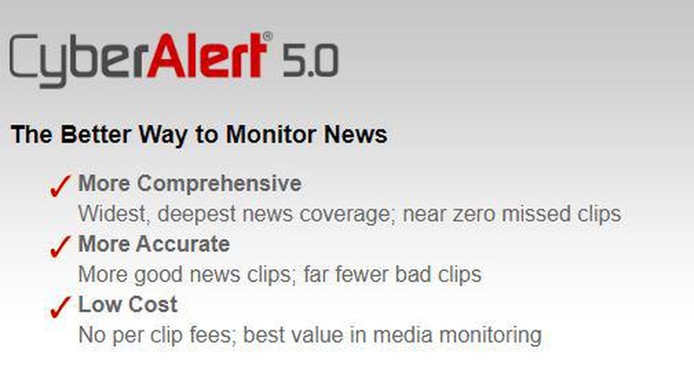 CyberAlert Screenshot 1