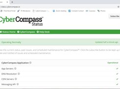 CyberCompass Screenshot 1