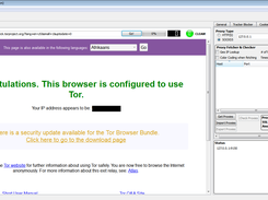 Yes. You can use Tor with CD 1.5.4