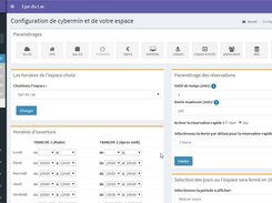 Configuration horaire