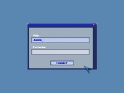 Login window