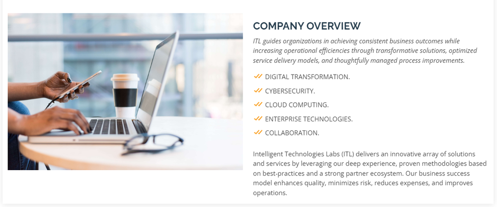 Intelligent Technologies Labs Screenshot 1