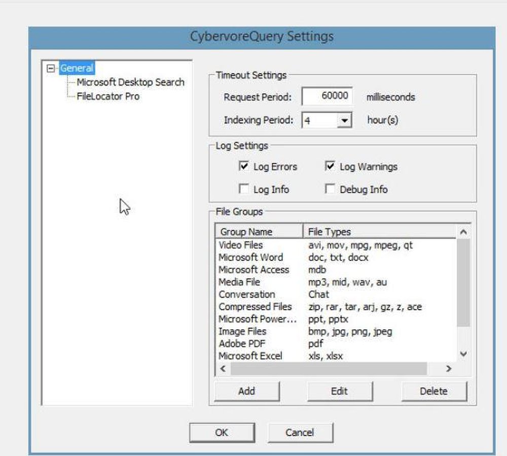 CybervoreQuery Screenshot 1