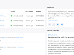 Cycle Dashboard 