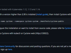 Cyclone Screenshot 1