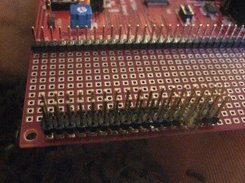 Add a 34-pin 0.1" header (or just solder the cable on!)