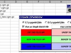 List files in Column A then zip as required