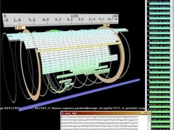 BLASTN output, in Cylindrical Viewer