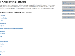 CYMA Not-For-Profit Edition Screenshot 1