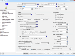 CYMA Payroll Software Screenshot 1