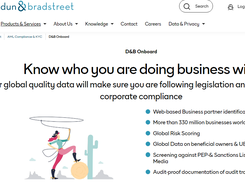 D&B Onboard Screenshot 1