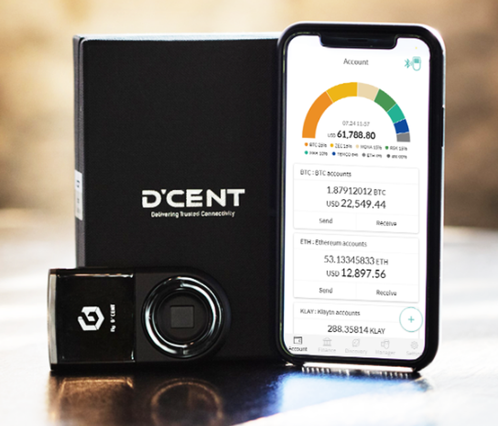 D'CENT Biometric Review - A Decent Bitcoin Hardware Wallet Option